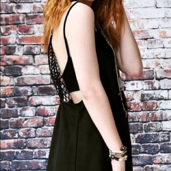 Mesh Back Mini Dress - Picture 13 of 16